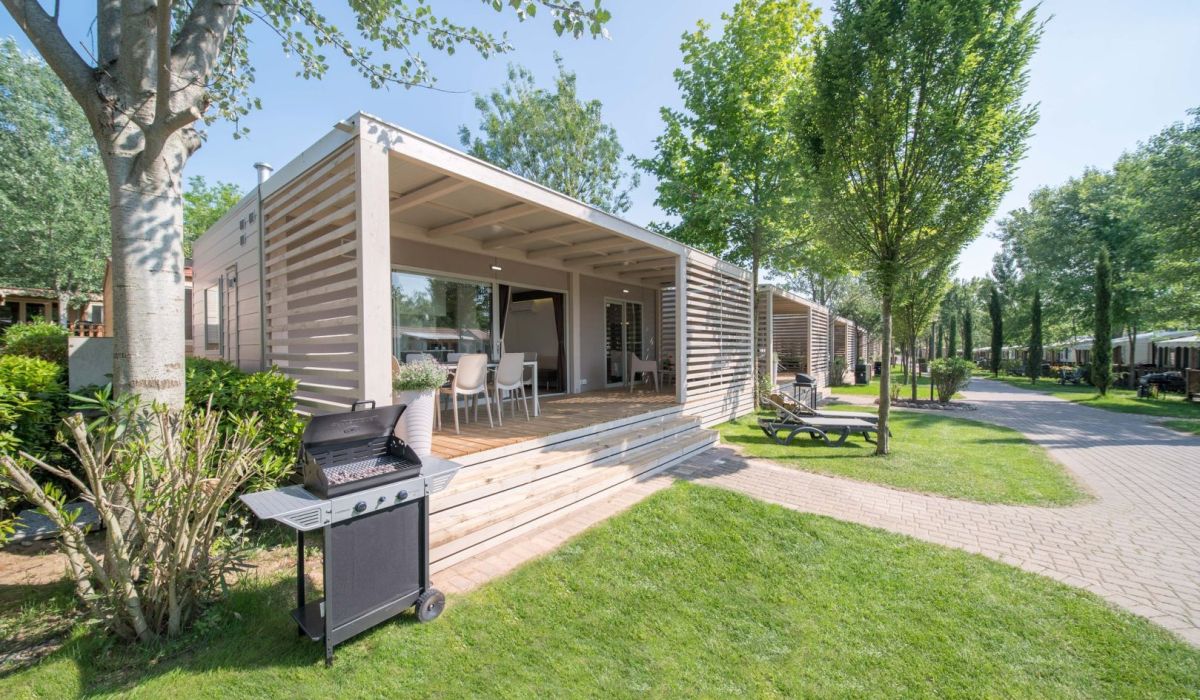 Luxe stacaravan op camping cisano